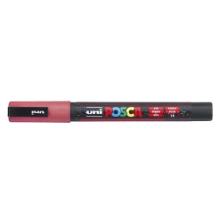 Posca PC-3M Red glitter 40 (0,9-1,3 mm)