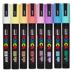 Posca PC-5M Soft colors 8-p