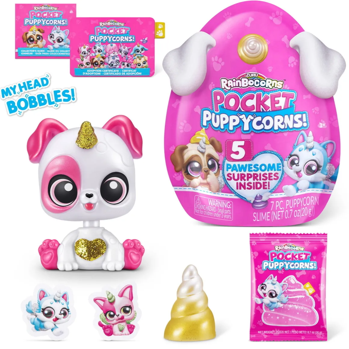 Rainbocorns Pocket Puppycorn Surprise S1 – 12 søte valper til samlingen