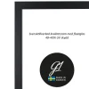 Ramme 2E sort 40x50cm