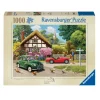 Ravensburger puslespill – A Country Drive. 1000 biter, 70x50 cm.