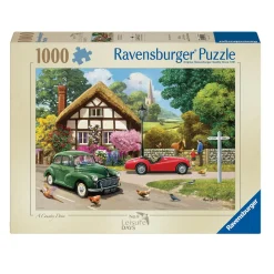 Ravensburger puslespill – A Country Drive. 1000 biter, 70x50 cm.