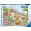 Ravensburger puslespill – Beach Garden Cafe. 1000 biter, 70x50 cm.