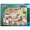 Ravensburger puslespill – The Tea House, 1000 biter, 70×50 cm.