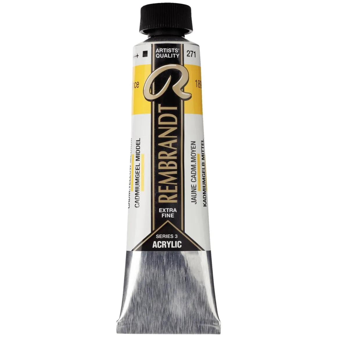 Rembrandt akrylmaling 40 ml Cadmium Yellow Medium - 271