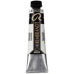 Rembrandt akrylmaling 40 ml Ivory Black - 701