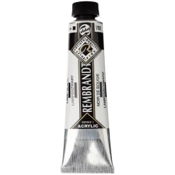 Rembrandt akrylmaling 40 ml Lamp Black - 702