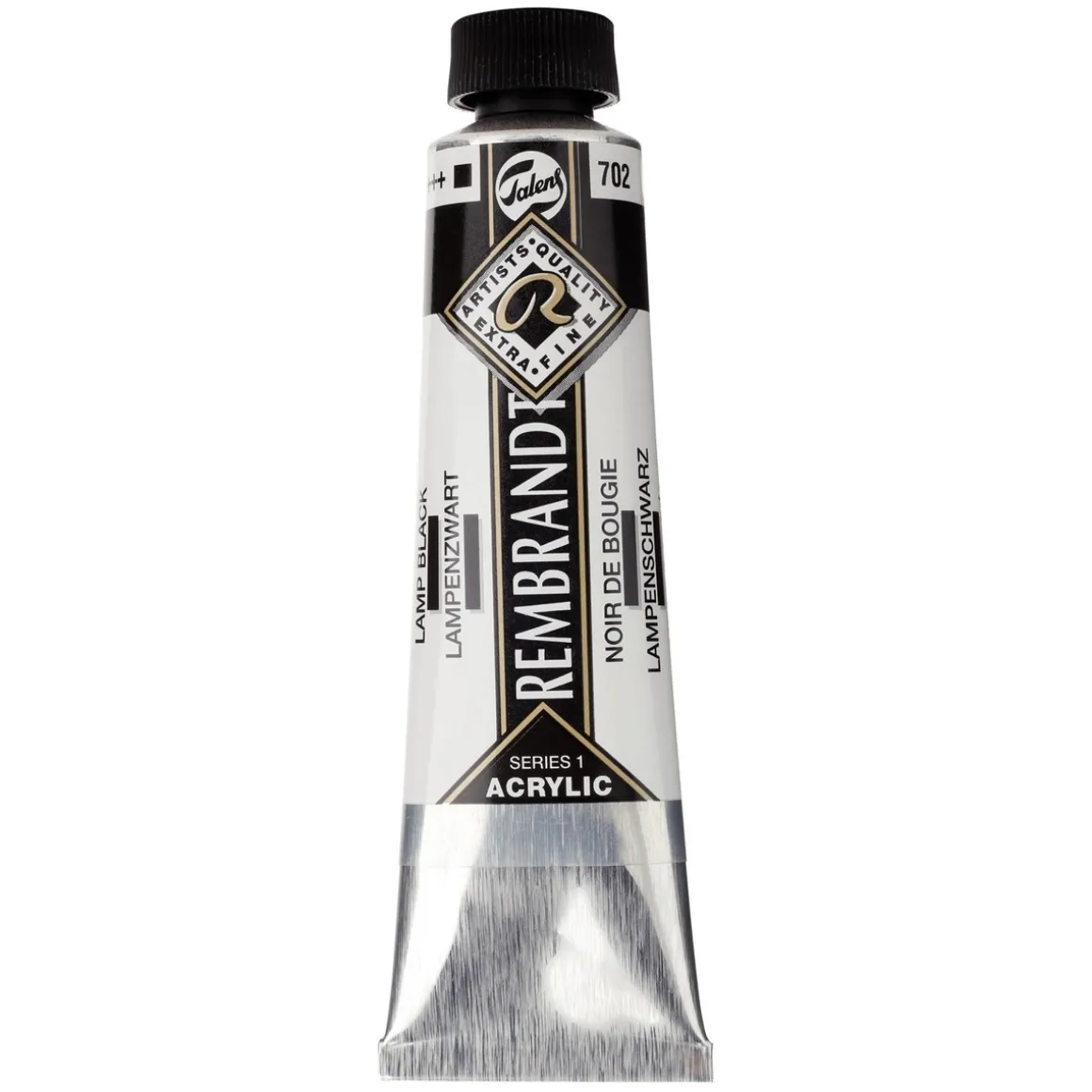 Rembrandt akrylmaling 40 ml Lamp Black - 702