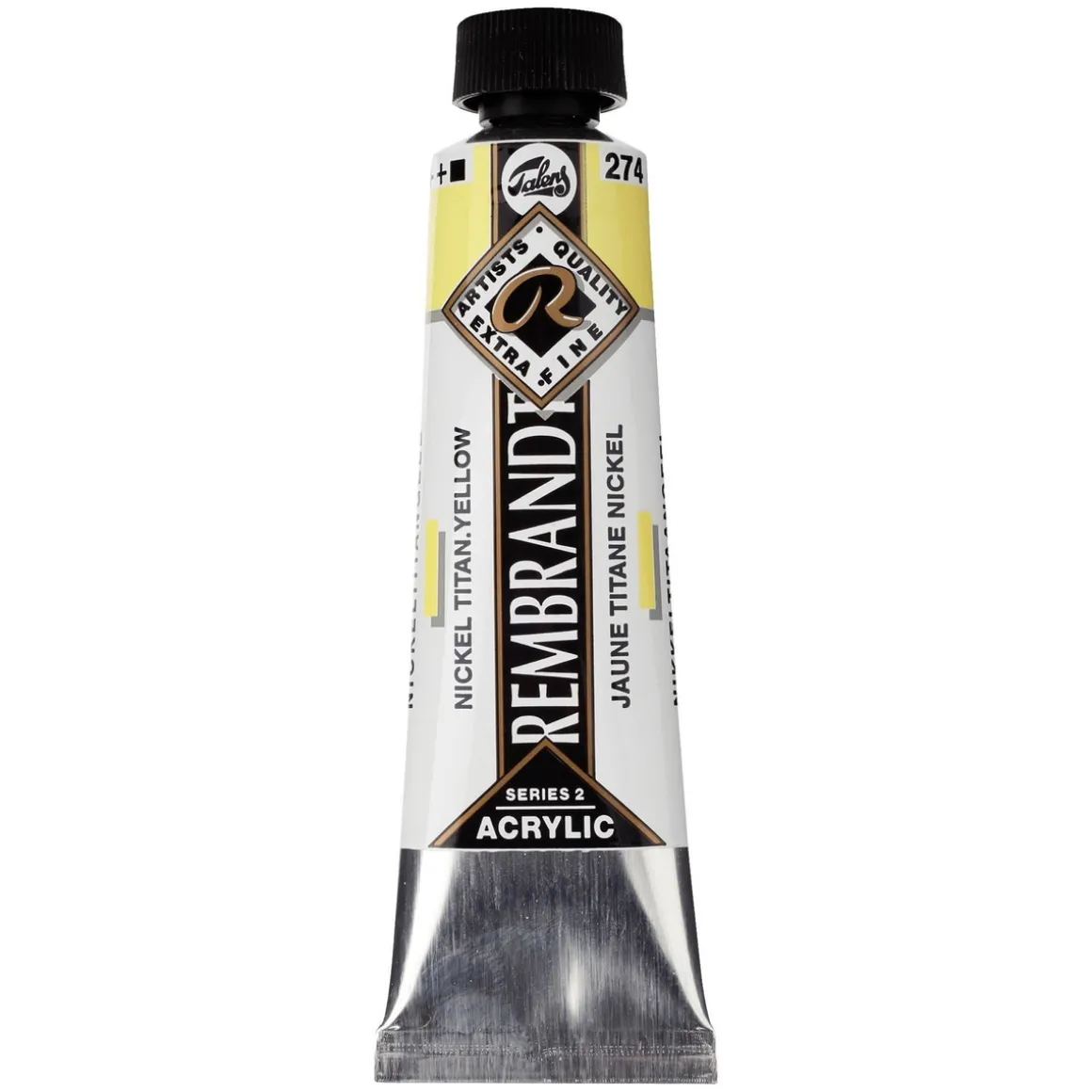 Rembrandt akrylmaling 40 ml Nickel Titanium Yellow - 274