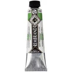 Rembrandt akrylmaling 40 ml Permanent Green Light - 618