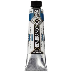Rembrandt akrylmaling 40 ml Prussian Blue Phthalo - 566