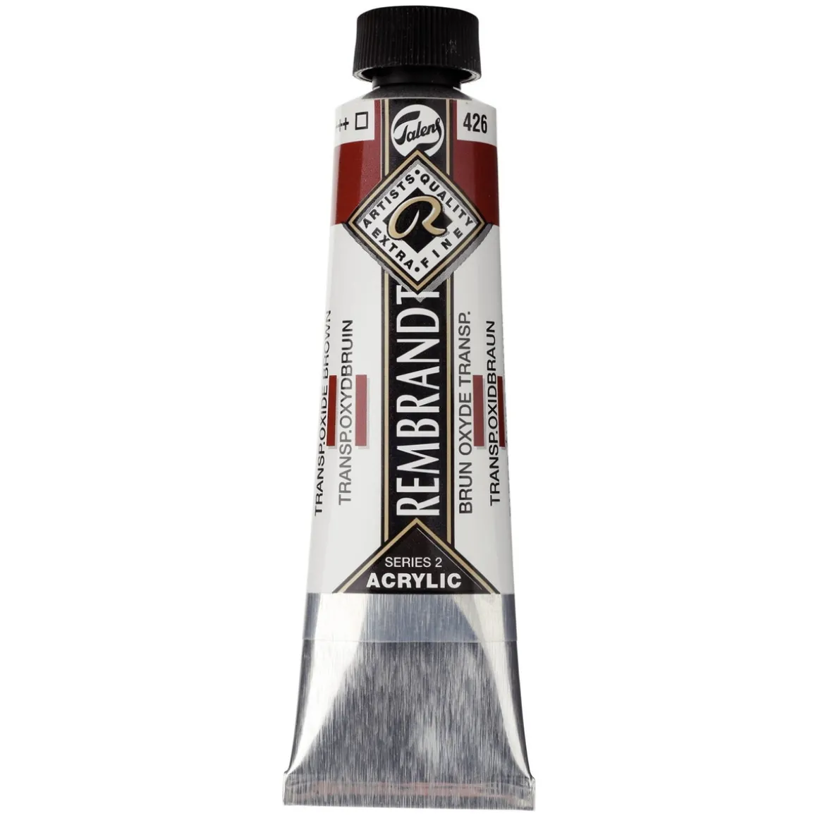 Rembrandt akrylmaling 40 ml Transparent Oxide Brown - 426