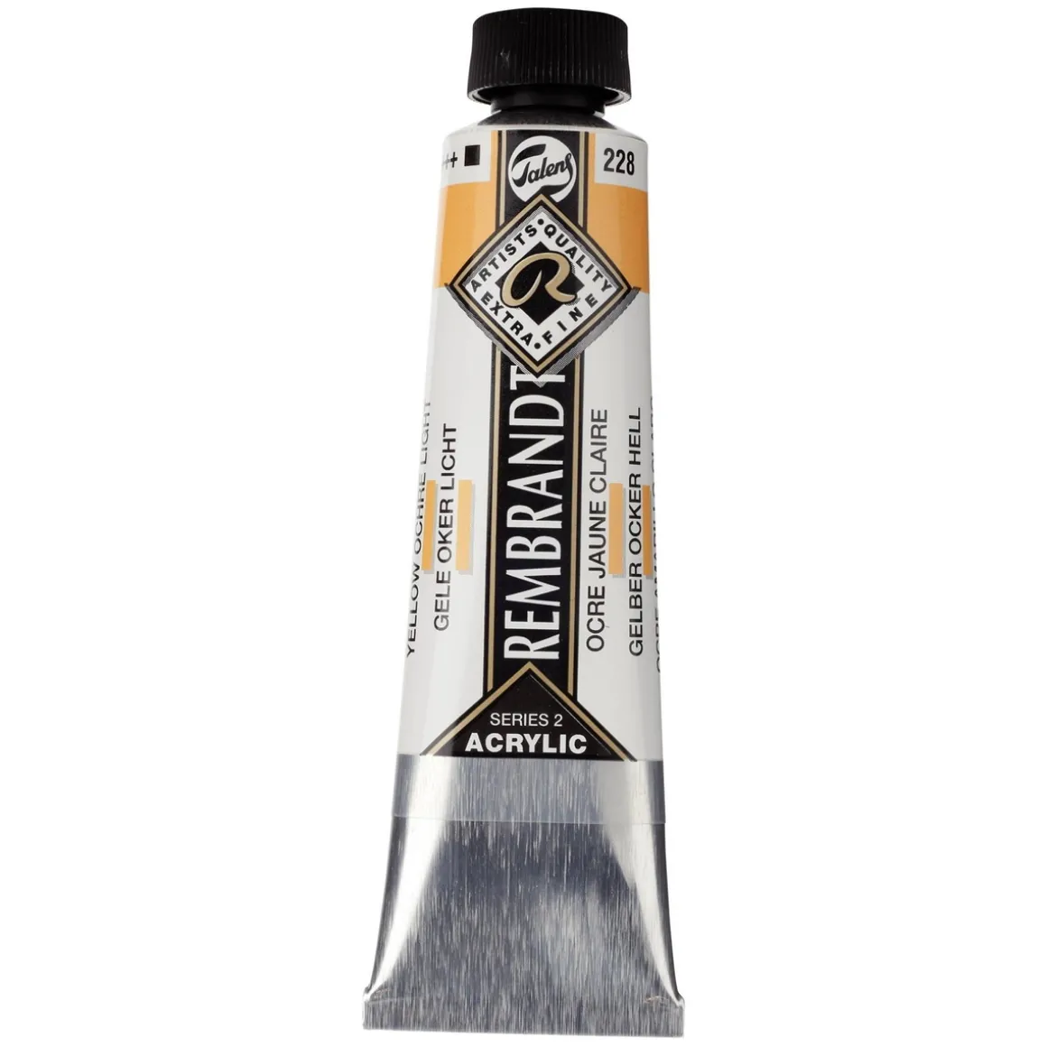 Rembrandt akrylmaling 40 ml Yellow Ochre Light - 228
