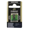Rembrandt akvarellmaling halvkopp – Chromium Oxide Green 668