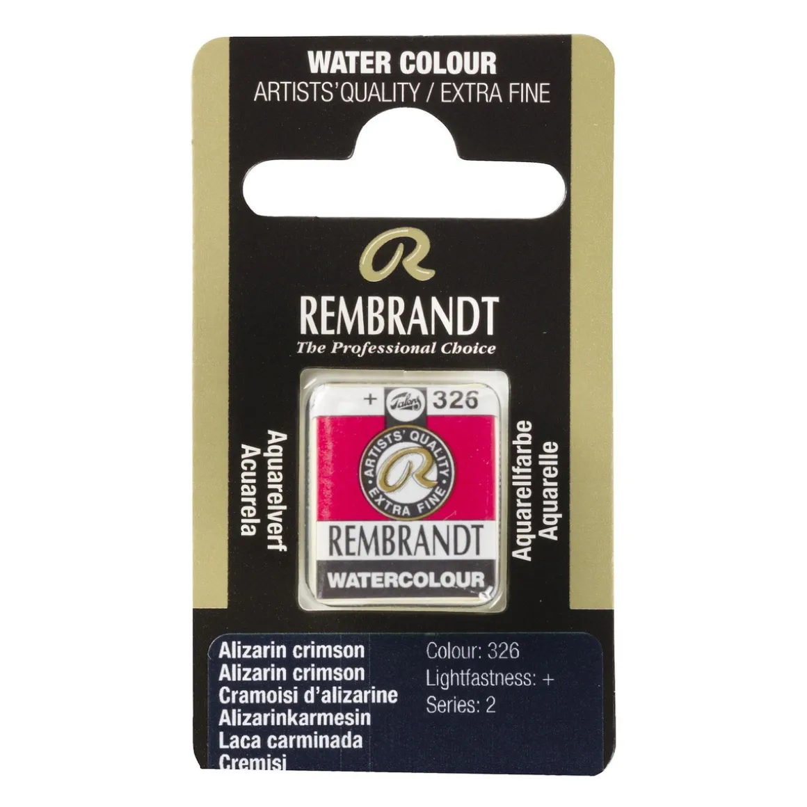 Rembrandt akvarellmaling halvkopp – Madder Lake Deep 331