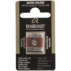 Rembrandt akvarellmaling halvkopp – Indian Red 347