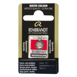 Rembrandt akvarellmaling halvkopp – Burnt Umber 409