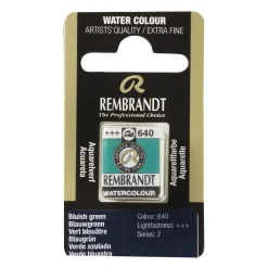 Rembrandt akvarellmaling halvkopp – Bluish Green 640