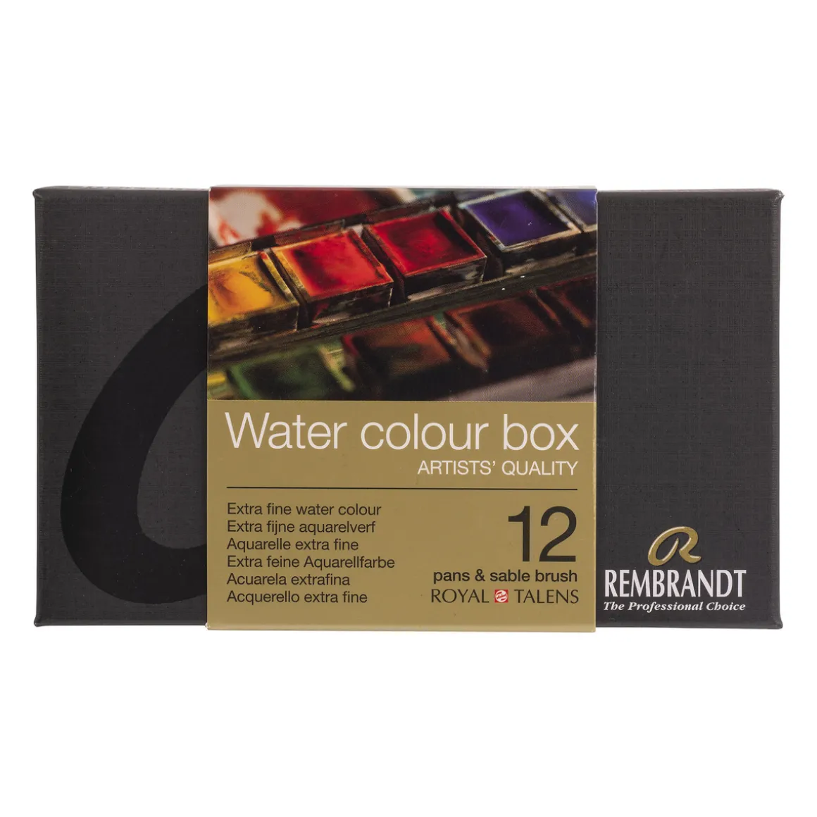 Rembrandt akvarell-sett 12 hp