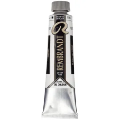 Rembrandt oljemaling 40 ml Titanium White (Safflower Oil) - 105