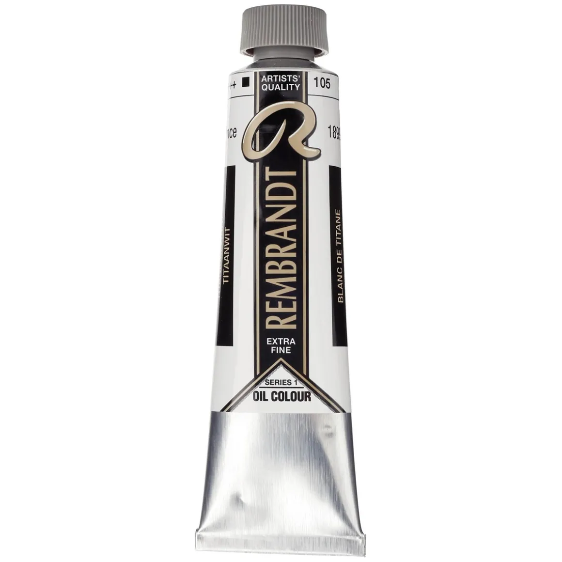 Rembrandt oljemaling 40 ml Titanium White (Safflower Oil) - 105