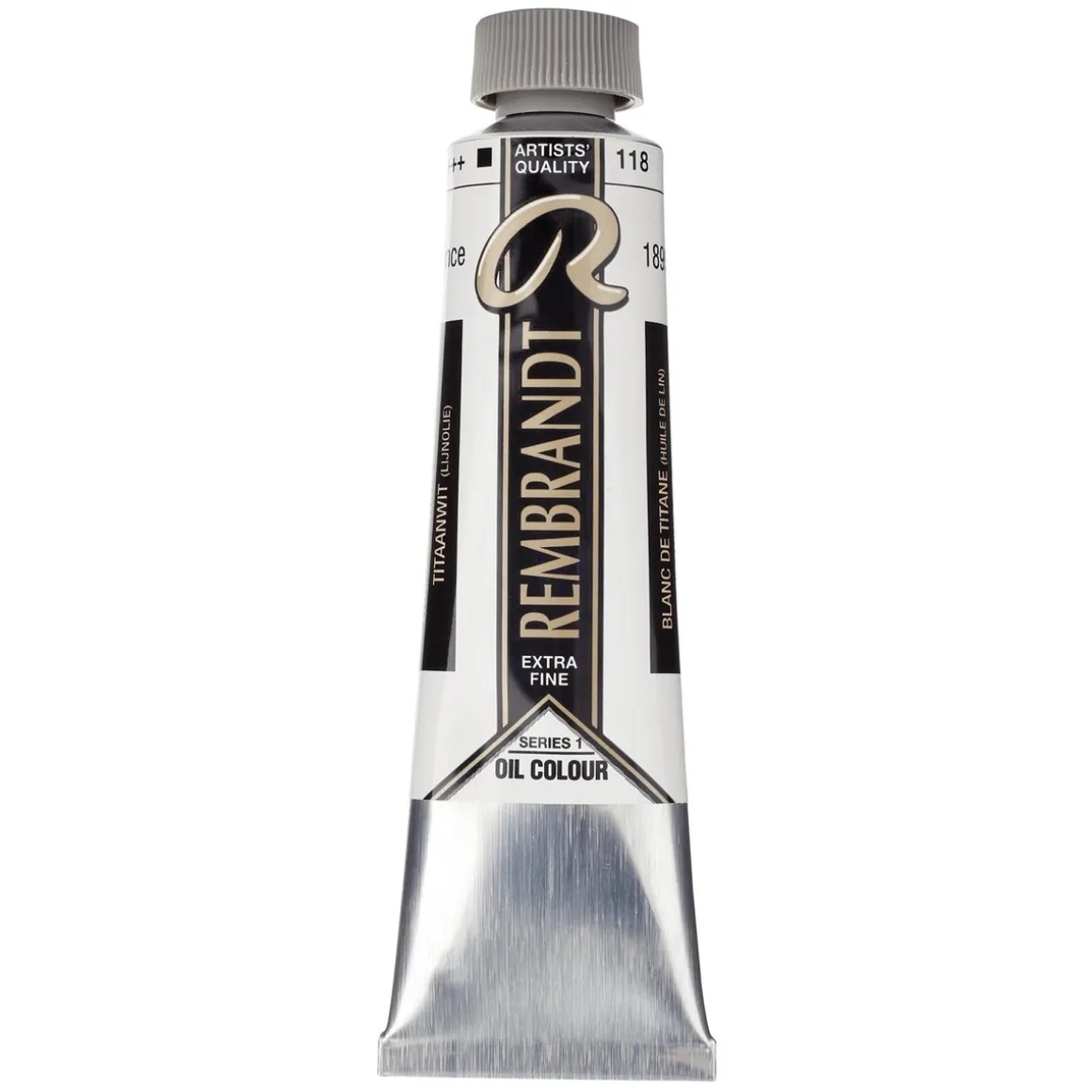 Rembrandt oljemaling 40 ml Titanium White (Linseed oil) - 118