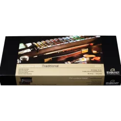 Rembrandt oljemaling Traditional box - 16 farger