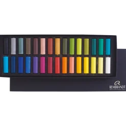 Rembrandt Soft Pastel, sett med 30 myke pastellkritt