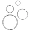 Ringer Sølvfrg Ø4-13 mm 20stk