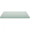 Riveplate av glass for pigment