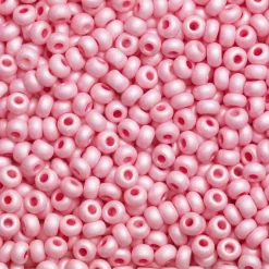 Rocaillesperle 6/0 Rosa opak