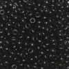 Rocaillesperle 6/0 Sort opak