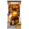 Rolife DIY Bookend Sakura Wine Alley miniatyrdiorama – TGB011, 111×195×221 mm