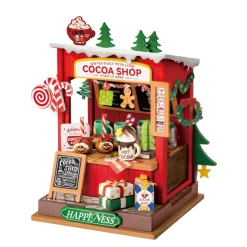 Rolife DIY Cocoa Shop miniatyrdiorama – DS042, 87×70×105 mm
