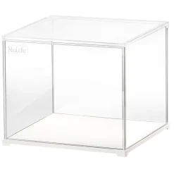 Rolife DIY Display Box DFL03, utstillingsskap for miniatyrhus, 287×237×244 mm
