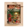 Rolife DIY Santa's Toy Shop miniatyr i bilderamme – DP006, 169×110×218 mm