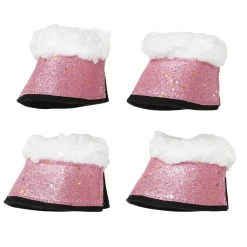 Rosa glitrende boots til din Hobby Pony