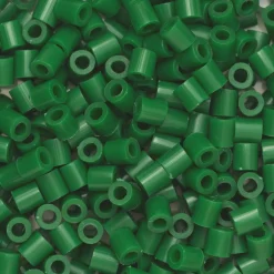Rørperler Midi 1000 stk. julegrønn, Ø5 mm