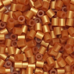 Rørperler Midi 1000 stk. kobber med metallicskimmer, Ø5 mm
