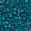 Rørperler Midi 1000 stk. petrol, Ø5 mm