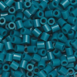 Rørperler Midi 1000 stk. petrol, Ø5 mm