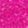 Rørperler Midi 1000 stk. rosa med glitter, Ø5 mm