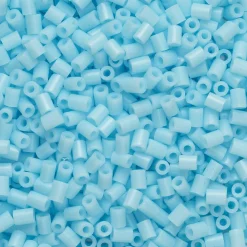 Rørperler Mini 1000 stk. lyseblå, Ø2,5 mm