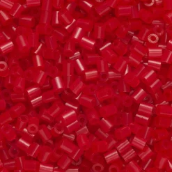 Rørperler Mini 1000 stk. rød, Ø2,5 mm