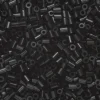 Rørperler Mini 1000 stk. svart, Ø2,5 mm
