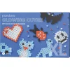 Rørperler XL kit Glowing Cuties – 600 store og selvlysende XL-perler + perleplate