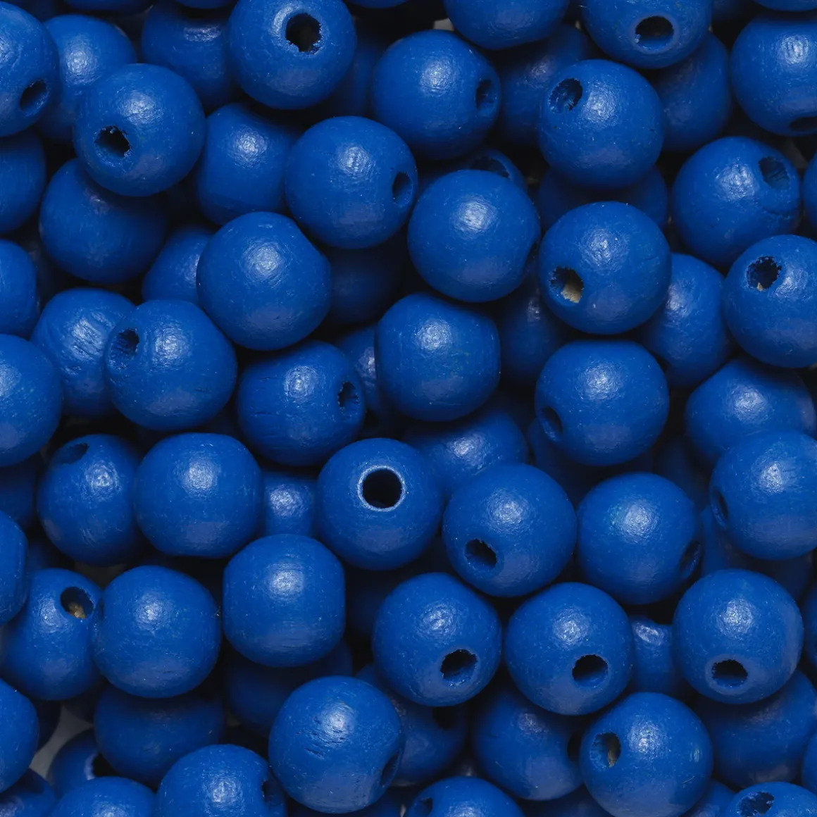 Runde treperler Ø8 mm, cirka 150 stk. blå