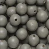 Runde treperler Ø12 mm, cirka 75 stk. grå