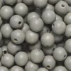 Runde treperler Ø10 mm, cirka 100 stk. grå