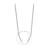 Rundpinner, lengde 60 cm Ø2,5 mm – aluminium